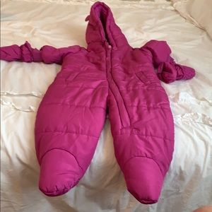 Girls snow suit